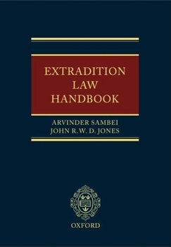 Hardcover Extradition Law Handbook Book