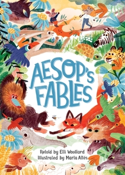 Paperback Aesop's Fables, Retold by Elli Woollard Book