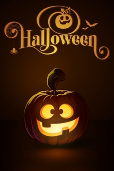 Happy Goofy Halloween Lined Notebook: 110 Blank Lined (6x9) Pages to Jot Down Your Thoughts