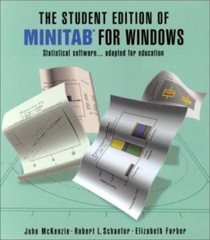 Paperback Student Edition of Minitab for Windows Student Manual Only Book