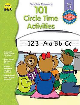 Paperback 101 Circle Time Activities, Grades Preschool - K Book