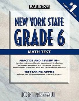 Paperback New York State Grade 6 Math Test Book