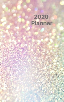 2020 Planner: 5x8  week to a page planner with 12 monthly planners. Lined paper pages after diary for all your notes. Perfect for general use, small business owners and students. Diamond design