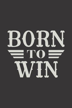 Born To Win: Feel Good Reflection Quote for Work | Employee Co-Worker Appreciation Present Idea | Office Holiday Party Gift Exchange