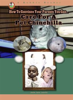 Library Binding Care for a Pet Chinchilla Book