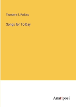 Paperback Songs for To-Day Book