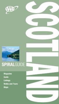 Spiral-bound AAA Spiral Guide Scotland Book