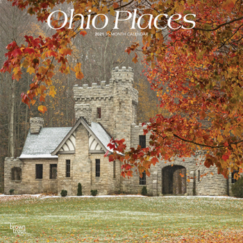 Calendar Ohio Places 2021 Square Book