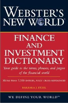 Webster's New World Finance and Investment Dictionary