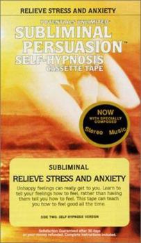 Audio Cassette Relieve Stress and Anxiety Book