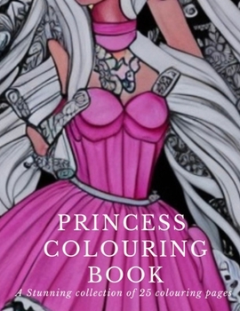 Paperback Princess Colouring Book