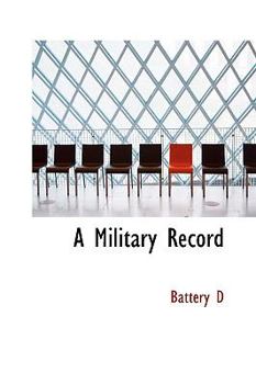 Paperback A Military Record Book
