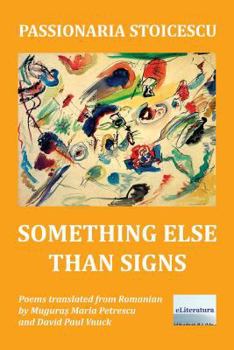 Paperback Something Else Than Signs: Poems Book