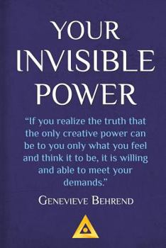 Paperback Your Invisible Power: How to Magnetize Yourself to Money Book