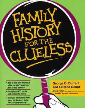 Paperback Family History for the Clueless Book
