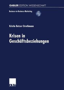 Paperback Krisen in Geschäftsbeziehungen [German] Book
