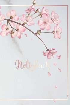 Notizbuch: DIN A5 Gepunktet / Dotted 120 Seiten Reise Journal Organizer Schreibheft Planer Tagebuch Notizheft Notiz-Block Diary Heft Bullet Journal ... Pink Rosa Magnolien Biene (German Edition)