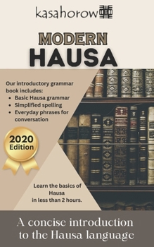 Paperback Modern Hausa: A concise introduction to the Hausa language Book