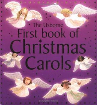 Hardcover The Usborne First Book of Christmas Carols Book