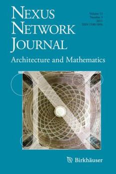 Paperback Nexus Network Journal 13,3: Architecture and Mathematics Book