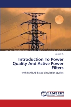 Paperback Introduction To Power Quality And Active Power Filters Book