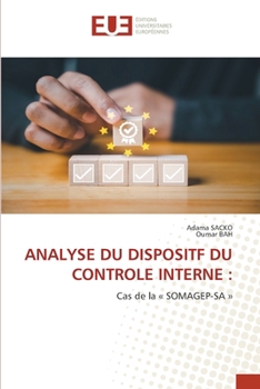 Analyse Du Dispositf Du Controle Interne (French Edition)