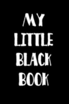 Paperback My Little Black Book: Tabbed password organizer and website logbook Book