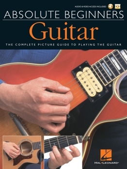 Paperback Absolute Beginners - Guitar Book/Online Audio [With DVD] Book
