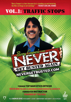 DVD Barry Cooper's Never Get Busted Again: Vol. 1 Traffic Stops Book