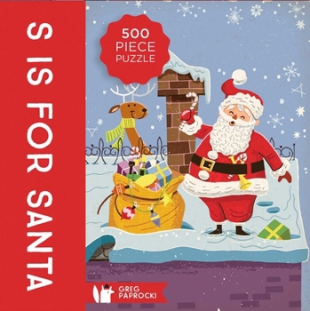 Misc. S Is for Santa Puzzle 500 Piece Book