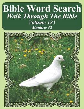 Paperback Bible Word Search Walk Through The Bible Volume 123: Matthew #2 Extra Large Print Book