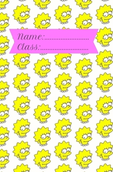 Paperback Name/Class: Lisa Simpson Notebook Book