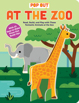 Board book Pop Out at the Zoo: Read, Build, and Play with These Fantastic Animals at the Zoo Book