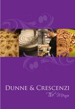 Hardcover Dunne & Crescenzi: The Menu Book