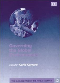 Hardcover Governing the Global Environment Book