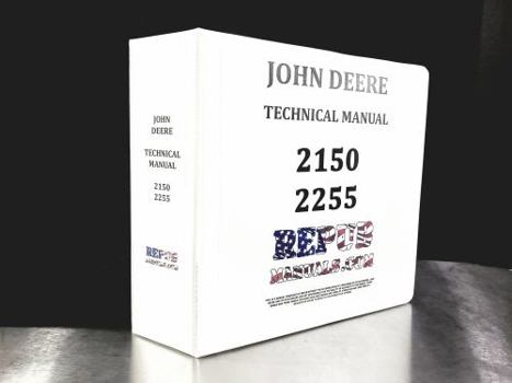 Ring-bound John Deere 2150 Tractor Technical Service Repair Manual Book