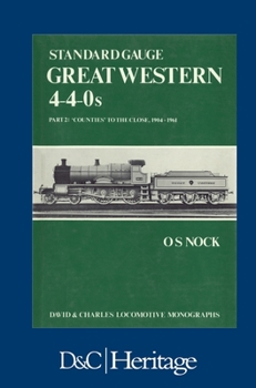 Hardcover Standard Gauge Great Western 4-4-0s Part 2 Book