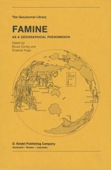 Paperback Famine: As a Geographical Phenomenon Book