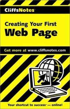 Paperback Creating Your First Web Page Book