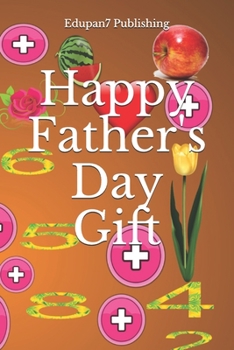 Paperback Happy Father's Day Gift: Math Activity Book - Keeping Mind Active - Plants Model Book