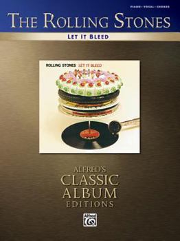 Paperback Rolling Stones -- Let It Bleed: Piano/Vocal/Chords (Alfred's Classic Album Editions) Book