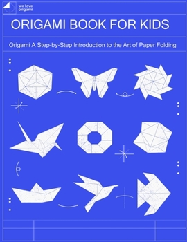 Paperback Origami book For Kids Book