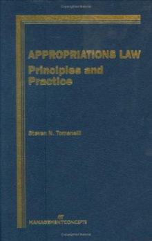 Hardcover Appropriations Law: Principles and Practice Book