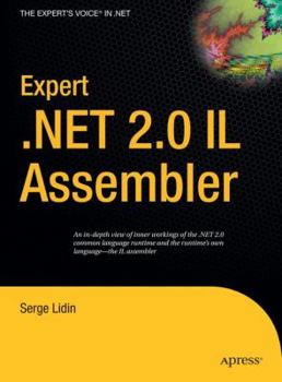 Hardcover Expert .Net 2.0 Il Assembler Book