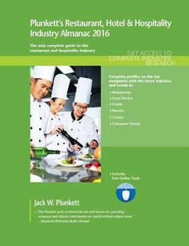 Paperback Plunkett's Restaurant, Hotel & Hospitality Industry Almanac 2016 Book