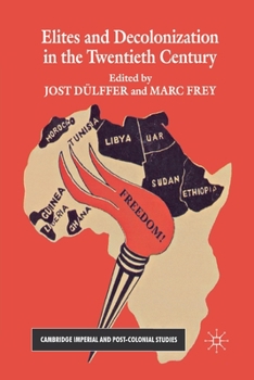 Paperback Elites and Decolonization in the Twentieth Century Book