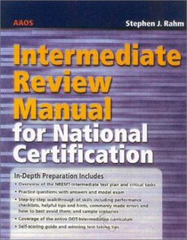 Paperback EMT-Intermediate Review Manual for National Certification Book