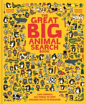 Hardcover The Great Big Animal Search Book