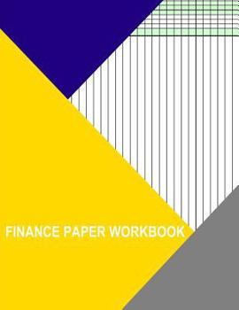 Finance Paper Workbook: 1 Column Landscape