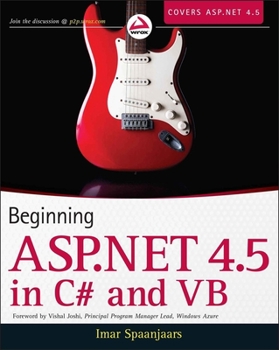 Paperback Beginning ASP.NET 4.5: In C# and VB Book